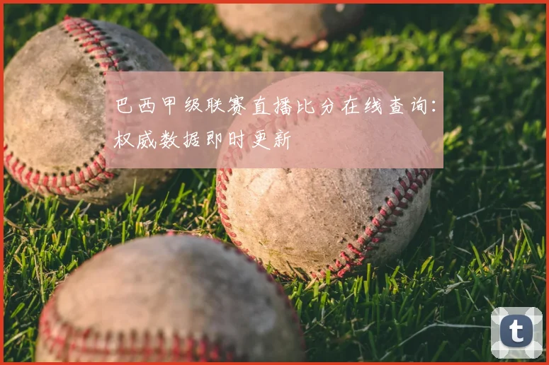 巴西甲级联赛直播比分在线查询：权威数据即时更新